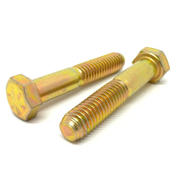 Picture of Brighton Best BR611465 3/4"-16X5" Pfc9 Hex Cap Screw - USA Zinc Yellow Cr+6